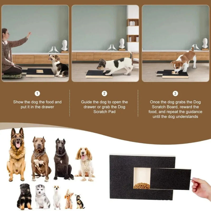 Dog Cat Scratching Board Nail Grinder